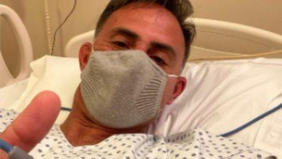 Diego Latorre internado por neumonía a causa del COVID-19