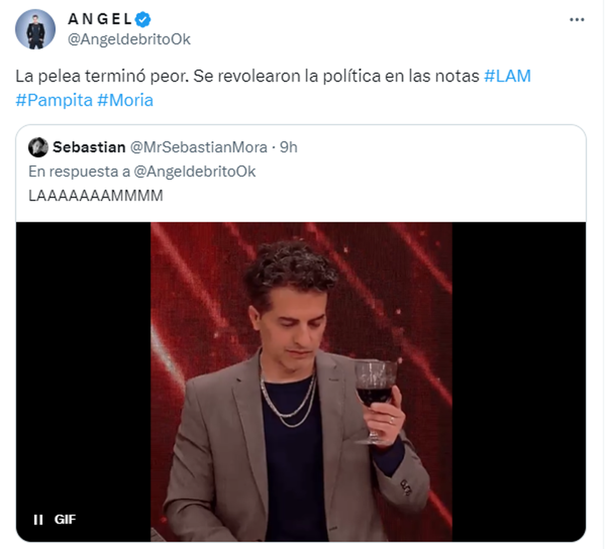 Ángel de Brito adelantó un nuevo detalle sobre la pelea de Moria Casán y Pampita.