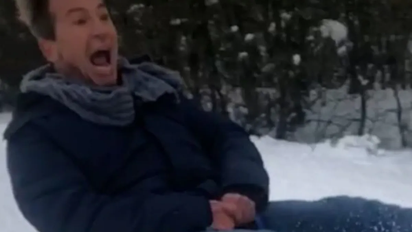 Guido Süller: Tras su caída de cola, sigue gira en Ushuaia