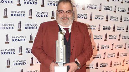 Konex ingrato: Jorge Lanata se quebró a la salida de los premios huyendo de una fan