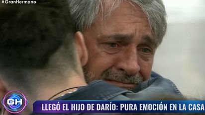 Los videos del emotivo congelados de Darío de Gran Hermano