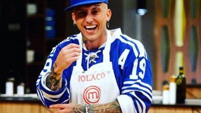 El Polaco se ve en la final de MasterChef Celebrity