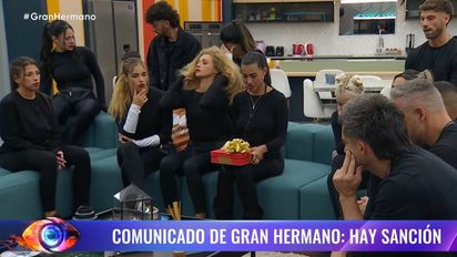 'Gran Hermano': se movió en su congelados, hubo sanción y ya está en peligro de eliminación