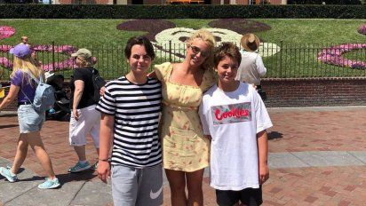 ¡Feliz! Britney Spears con sus hijos: Soy muy afortunada
