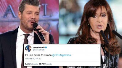 Tinelli sobre Cristina: 
