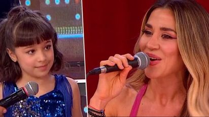 Jimena Barón emocionó a Kuky, la nena que bailó con Cachete Sierra