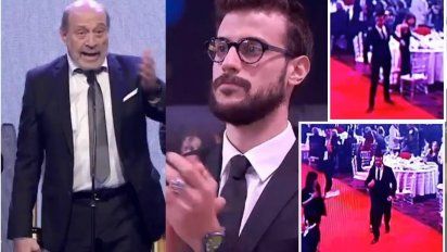 Martín Fierro de radio: gritos e insultos hacia Alfredo Leuco; fuerte reacción de su hijo, Diego