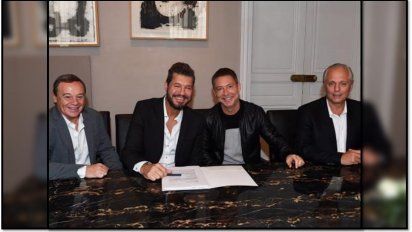 Firmó Tinelli y habrá Bailando: la foto con Suar que confirma el regreso