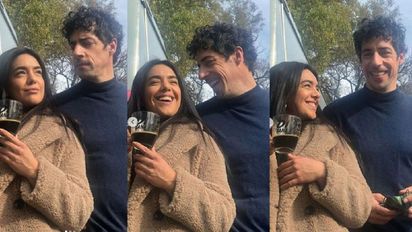 Ángela Leiva y Esteban Lamothe juntos