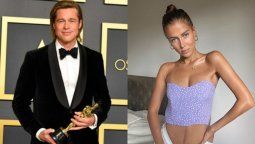La nueva novia de Brad Pitt, Nicole Poturalski, tiene un esposo millonario y un hijo