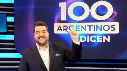 Darío Barassi, conductor de 100 Argentinos Dicen