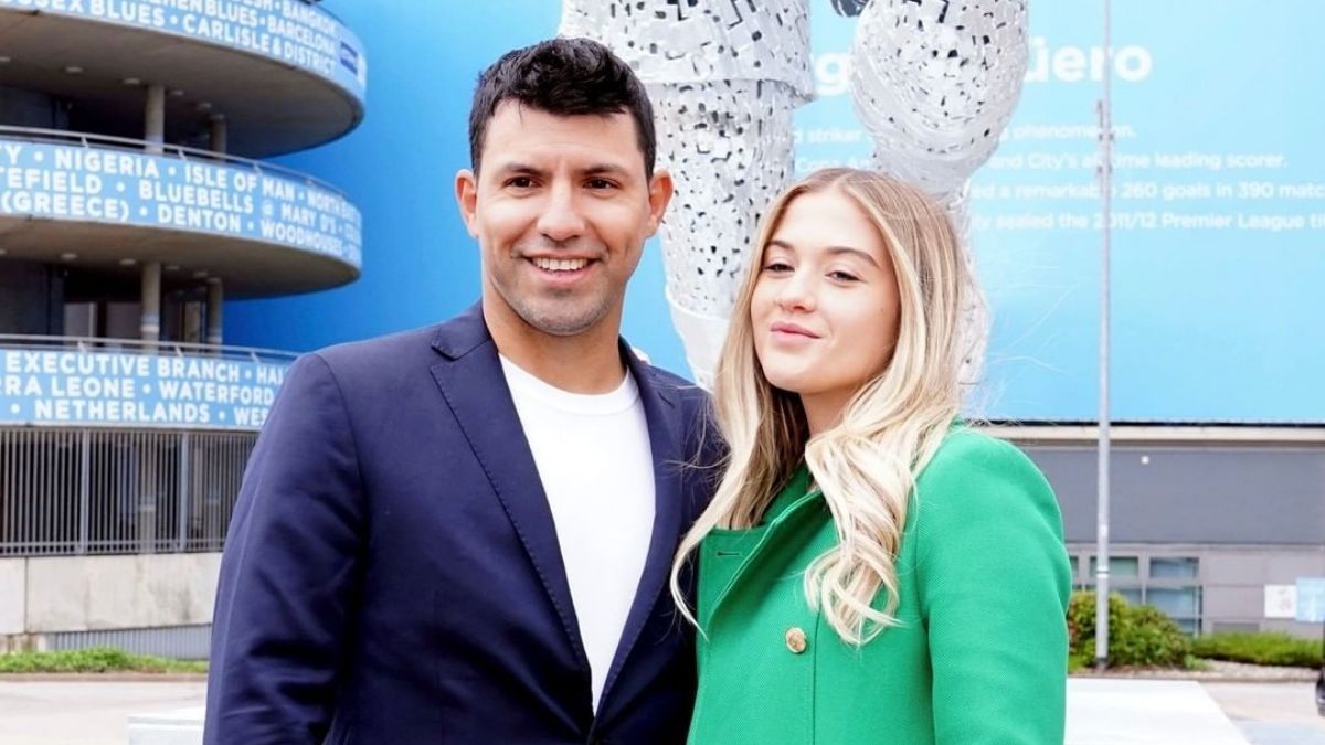 La nueva conquista del 'Kun' Agüero enciende las redes sociales con su  belleza y figura