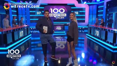 Darío Barassi desfiló en shorts en 100 Argentinos Dicen