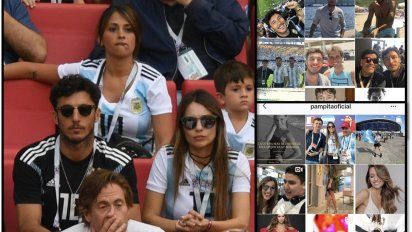 Pampita y Pico juntos en Rusia pero separados en las redes sociales 