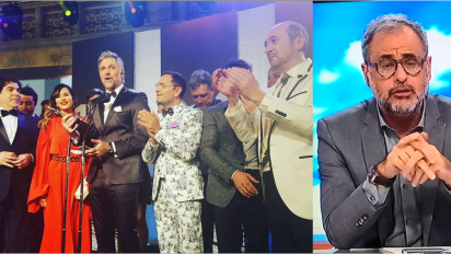 Llueven las críticas por el Martín Fierro de Oro a 