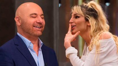 Vicky Xipolitakis incomodó a Germán Martitegui 