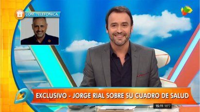  Jorge Rial, internado por unas horas: 