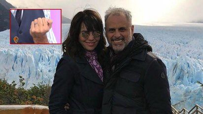 Jorge Rial se comprometió: sorprendió a Romina en medio de la Nochebuena