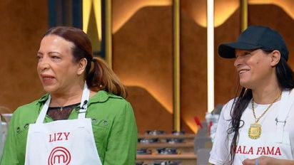 Lizy Tagliani y Hernán de Mala Fama protagonizan un divertido cruce en MasterChef Celebrity