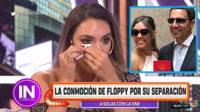 Floppy Tesouro se confesó en el living de Moria y lloró por su separación: 