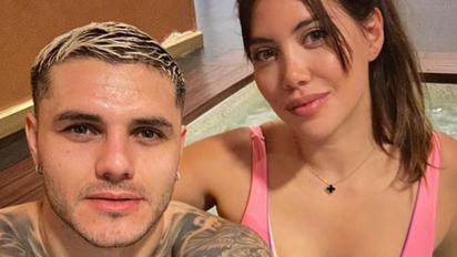 Mauro Icardi y Wanda Nara