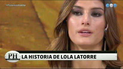 El llanto de Lola al recordar el escándalo de Diego Latorre: 