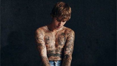 ¡Es enorme! Justin Bieber estrena tatuaje en el cuello