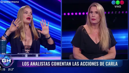 Eliana Guercio sin piedad en contra de Carla de 'Gran Hermano'