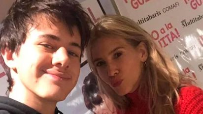 El emotivo mensaje de Guillermina Valdés a Dante Ortega en su cumpleaños