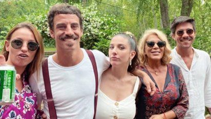 Juana Repetto y Sebastián Graviotto celebraron su boda junto a su familia