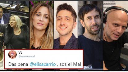 Vero Lozano le dijo a Carrió: 