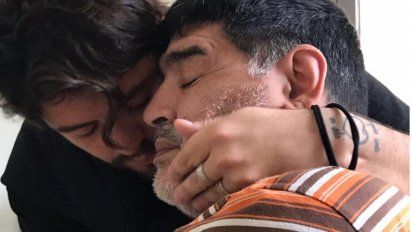 Nostálgico posteo de Junior a Maradona en su cumpleaños: 
