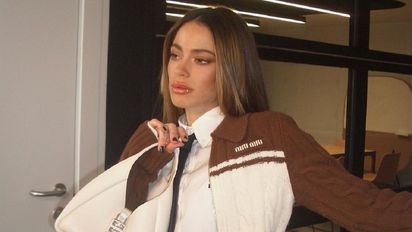 ¡A lo Oriana Sabatini! El tremendo cambio de look de Tini Stoessel