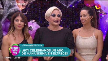 'Mañanísima' cumplió un año en El Trece y Carmen Barbieri lo celebró de una forma especial