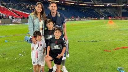 Antonela Roccuzzo le dedicó un amoroso mensaje a Messi por el Día del Padre