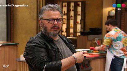Donato de Santis se calentó y hasta insultó en italiano en Masterchef Celebrity