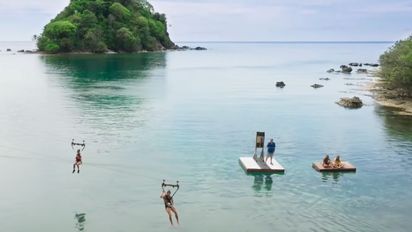 Bajo la lluvia: así fue la más reciente pueba por el beneficio en 'Survivor Argentina'