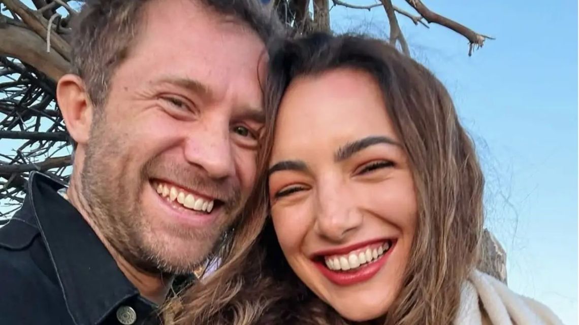 Thelma Fardin felicitó a Nico Riera por el estreno de la serie 