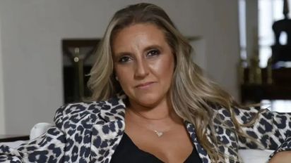 El blooper de Paula Bernini desde Junín de los Andes: 