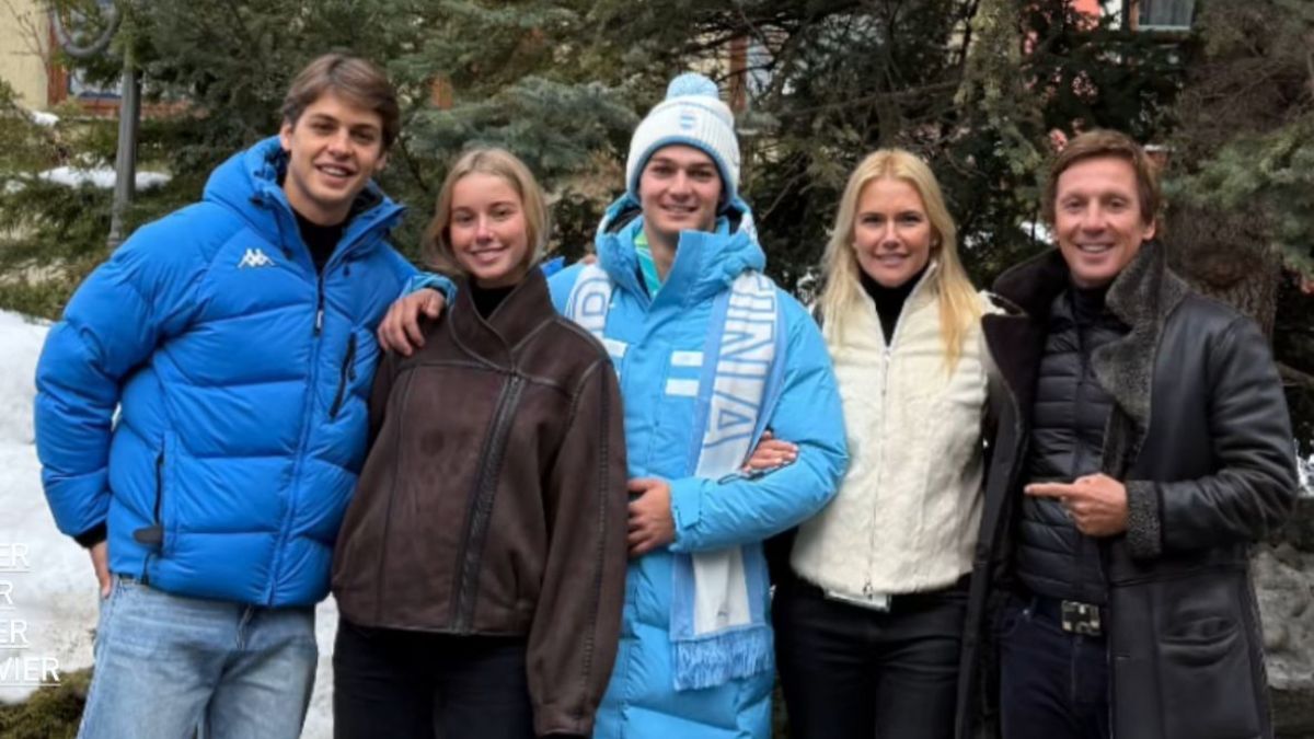 Así se preparó Tiziano Gravier, el hijo de Valeria Mazza, para la ceremonia inaugural de los Juegos Olímpicos