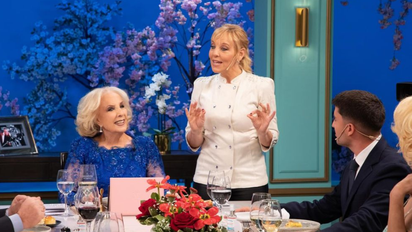 El especial momento de Gastón Edul en el programa de Mirtha Legrand