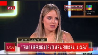 La sorprendente respuesta de Coti al responder quién cree que ganará 